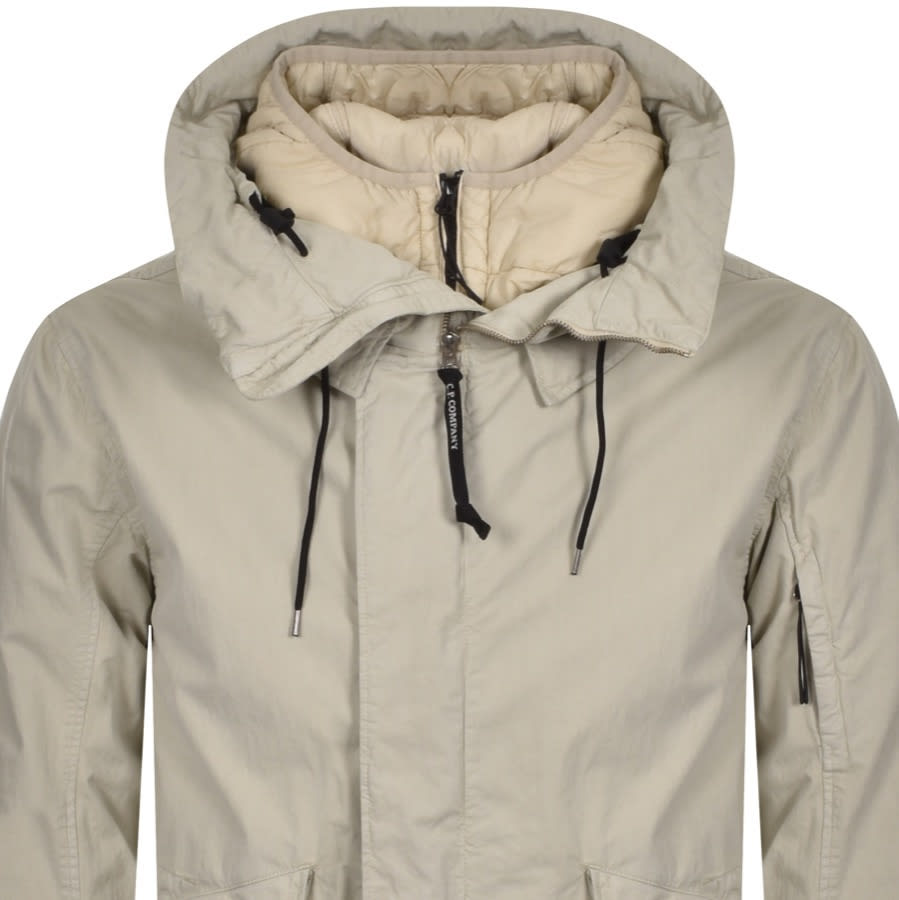 Alternative Image for ProductCP Company Hooded Parka Jacket Beige2